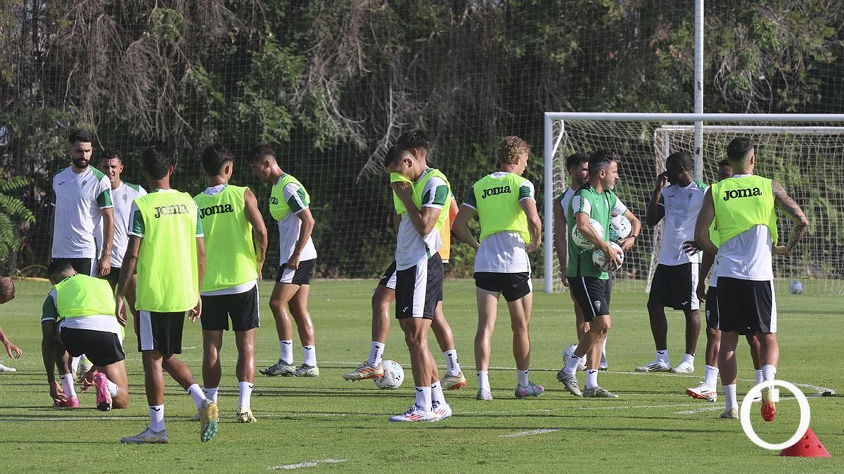 Primer entrenamiento de pretemporada del Córdoba CF