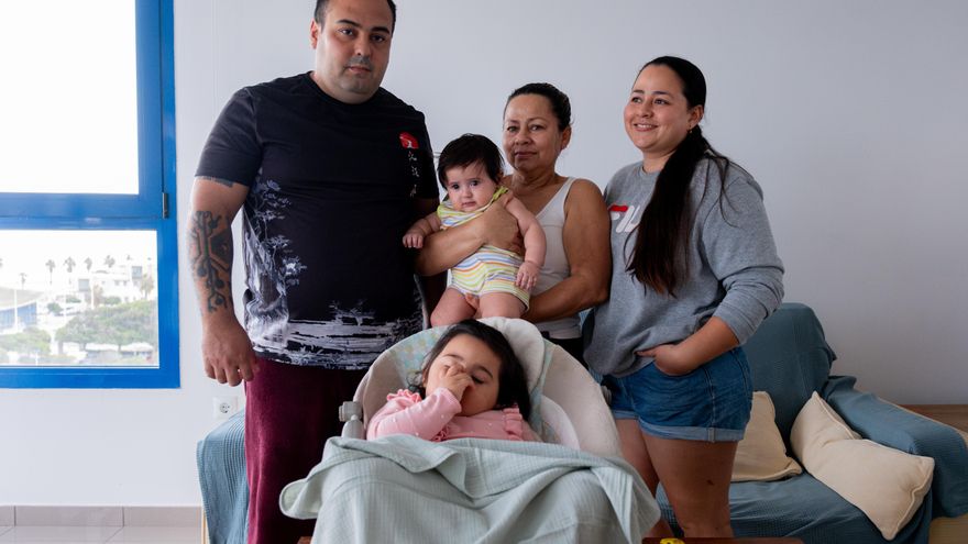 Un árbol salvó a Sharon y a sus hijas de la muerte y ahora buscan un nuevo hogar: “Llegué a despedirme de mi marido”