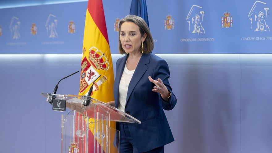 La portavoz del PP en el Congreso, Cuca Gamarra.