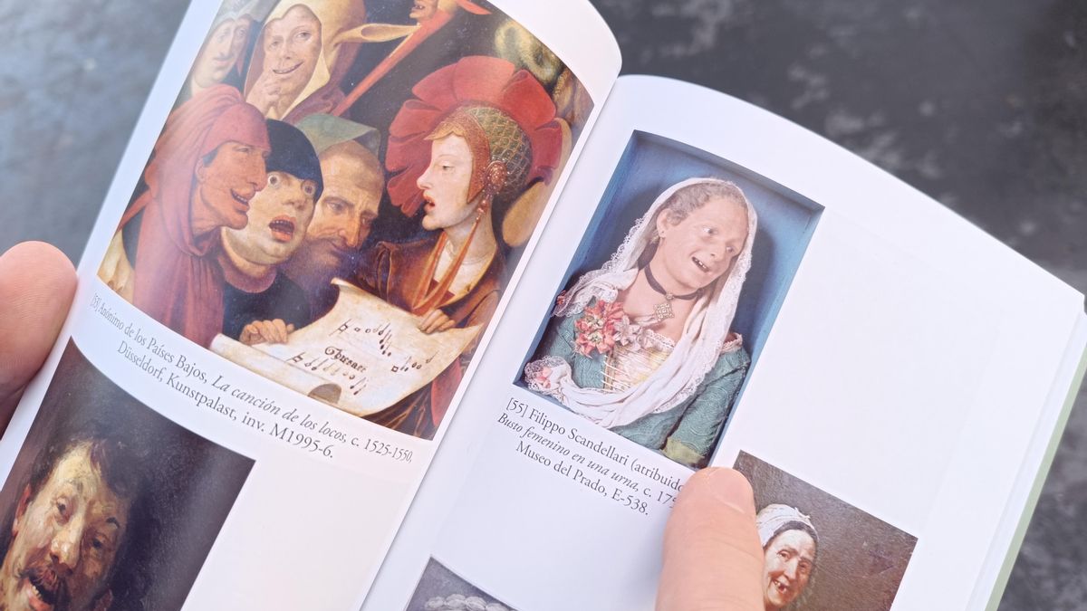 Detalle del libro de Carlos Reyero, 'Las risas del arte'