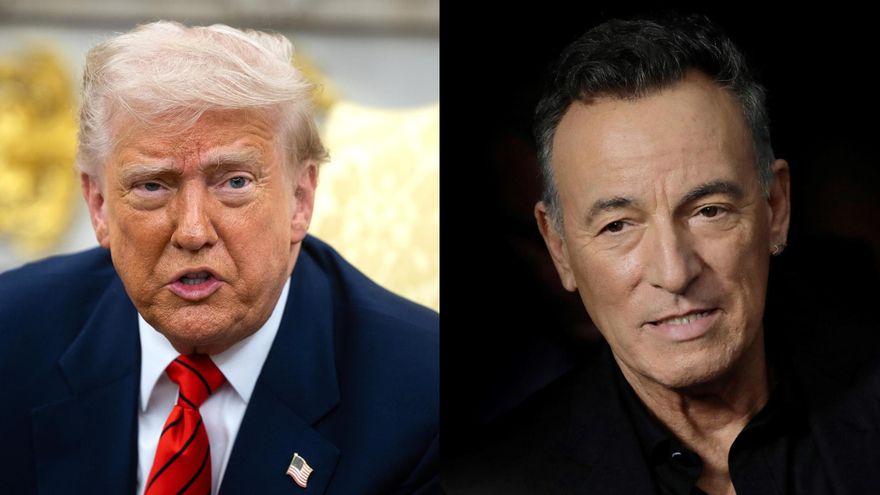 Trump, tras las críticas de Bruce Springsteen a su autoritarismo: "Es tonto como una piedra"