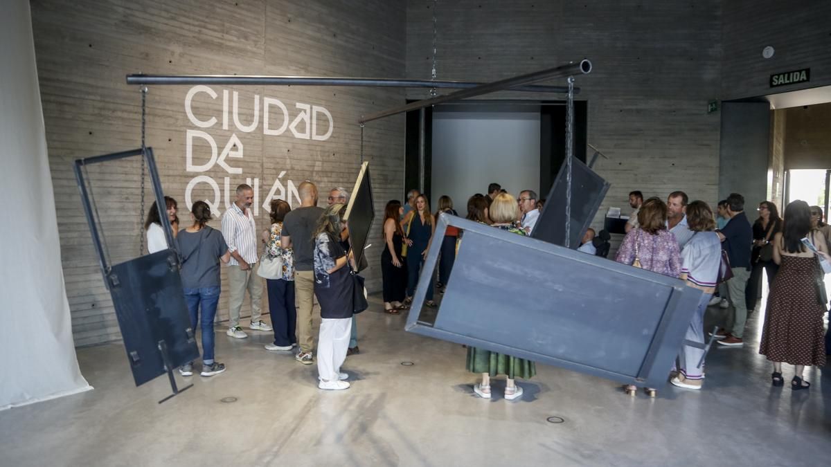 Inauguración de la exposición 'Ciudad de quién' en el C3A