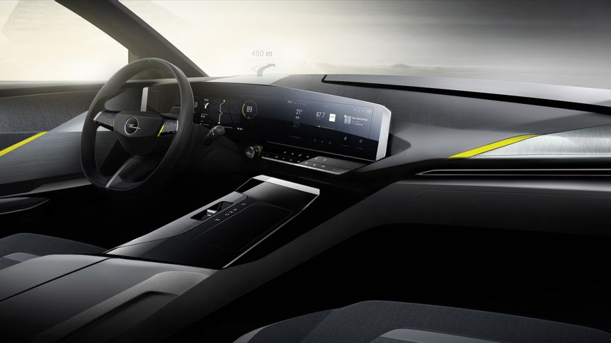 Habitáculo del Opel Astra Sports Tourer.