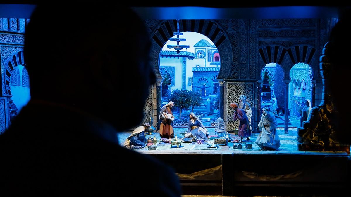 Inauguración del Belen de Cajasol