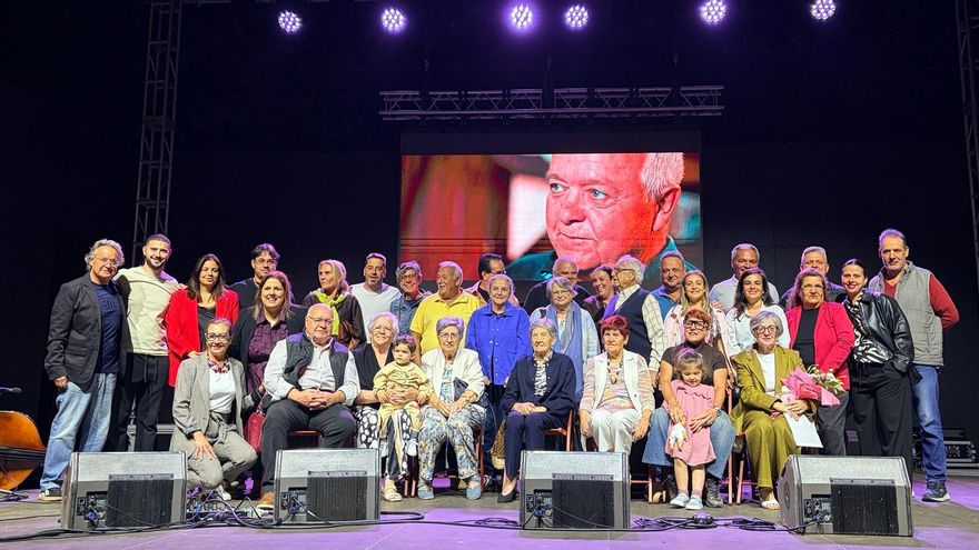 Acto de homenajea a José Viña Ramos.