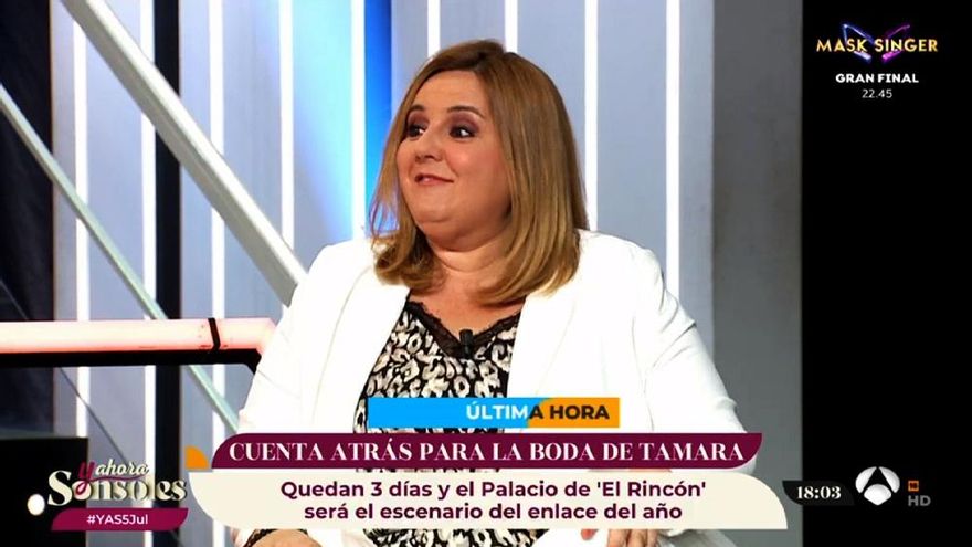 Pilar Vidal, en su debut en 'Y ahora Sonsoles'