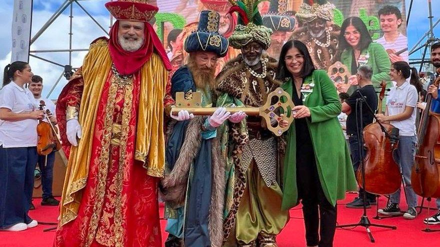 Los Reyes Magos ya tienen la llave de Las Palmas de Gran Canaria