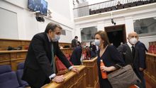 El consejero de Sanidad en las Cortes de Castilla-La Mancha