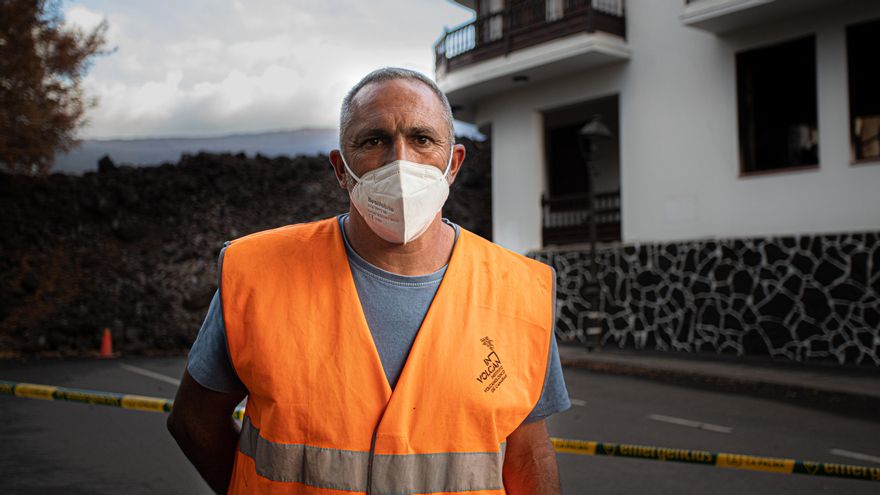 Un vecino de La Laguna que ha perdido su vivienda por el volcán
