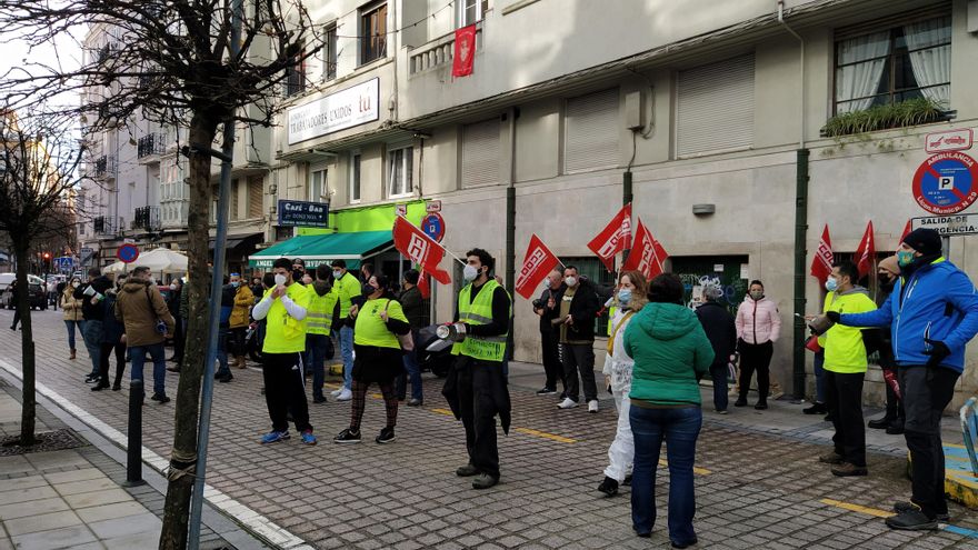 CCOO cree que Ambuibérica pretende "presionar" al Gobierno de Cantabria para que "refinancie" un contrato que logró "con una oferta temeraria"