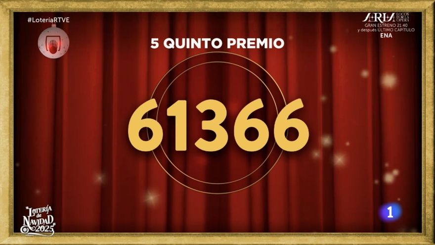 El 61366 se lleva otro quinto premio