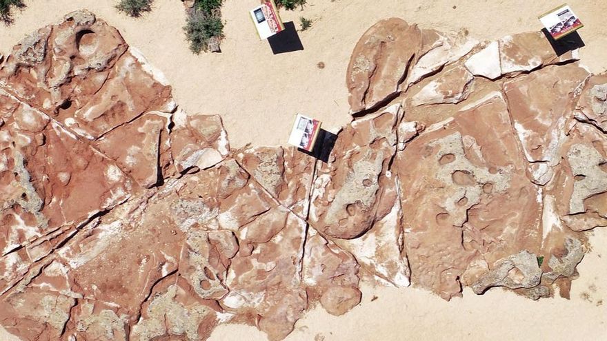 Yacimiento de arte rupestre en Quero (Toledo)