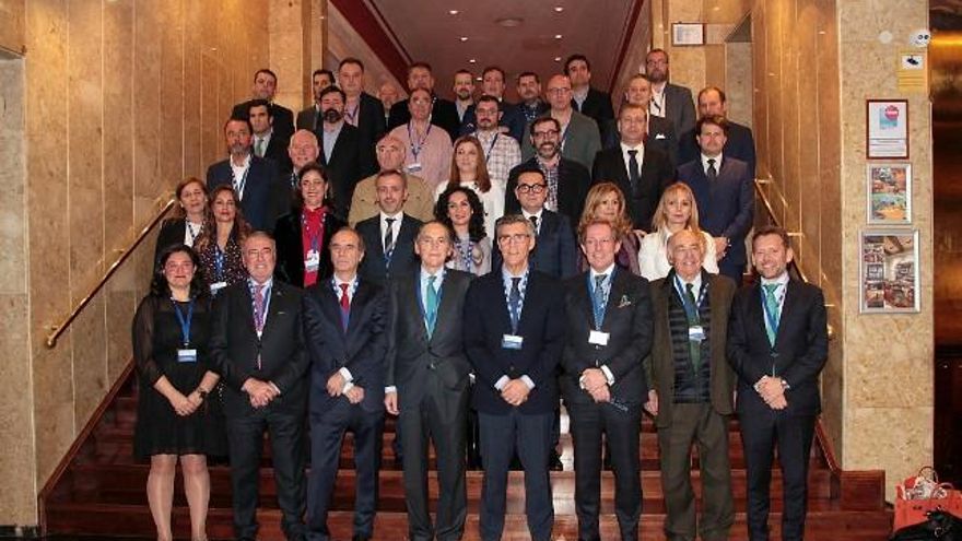 Peio García / ICAL Javier Cepedano, presidente de la FELE tras la asamblea celebrada este jueves.