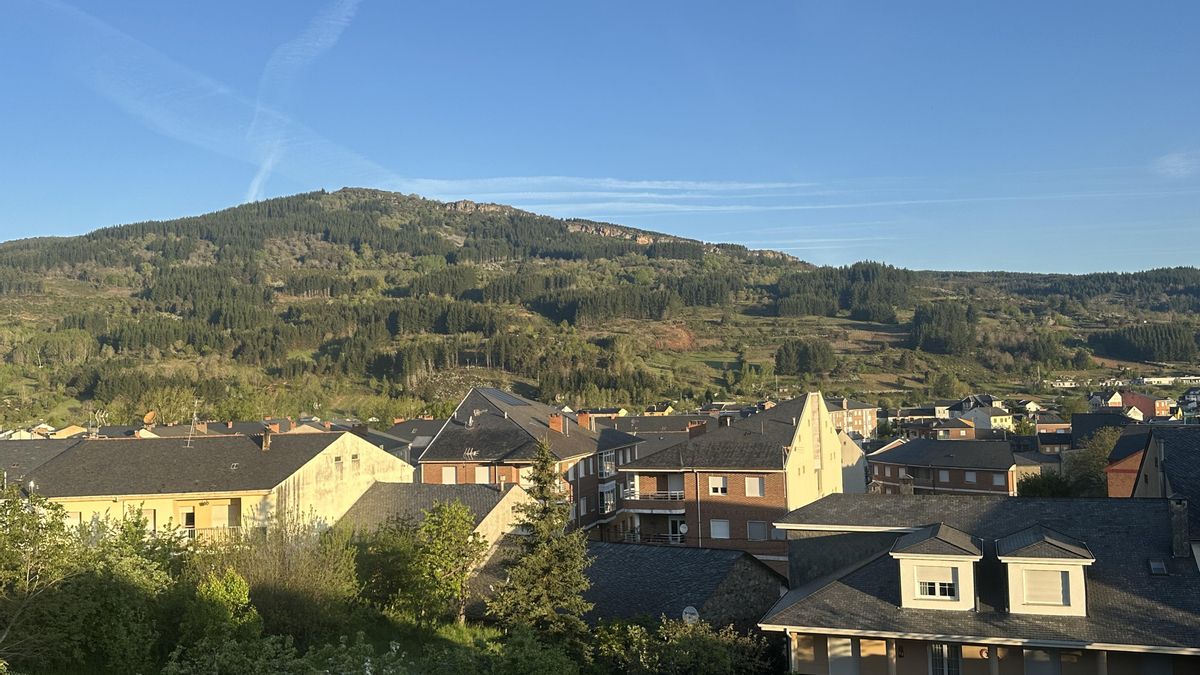 Un día soleado de primavera en El Bierzo.