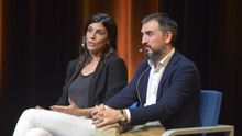 Raquel Ejerique e Ignacio Escolar en la Universidad Carlos III de Madrid
