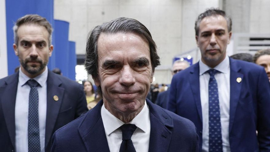 El expresidente del Gobierno y presidente de la Fundación FAES, José María Aznar
