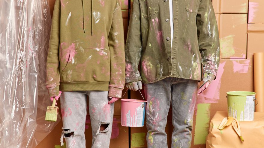 Cómo eliminar las manchas de pintura de la ropa sin deteriorarla