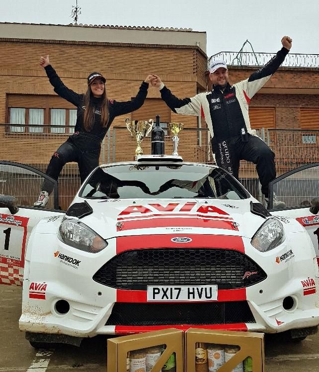 Gorka Eizmendi, Alba Sánchez - Tramo Aldeanueva de Ebro - Pódium