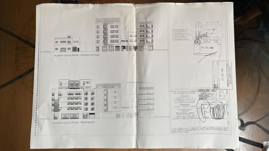 Proyecto de edificación en calle Pavía, Guanarteme