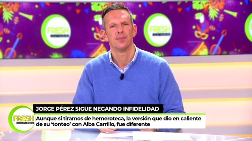 Joaquín Prat cierra la puerta de 'Ya es mediodía' a Jorge Pérez tras su entrevista en 'Déjate querer': "Ya no"