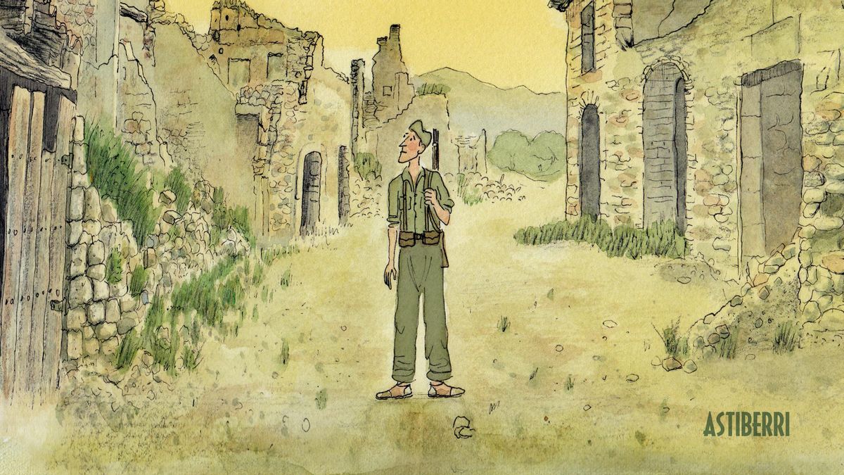 Las cartas de un miembro de 'La quinta del Biberón' toman vida en un cómic: "Ojalá las bombas estuvieran rellenas de chocolate"