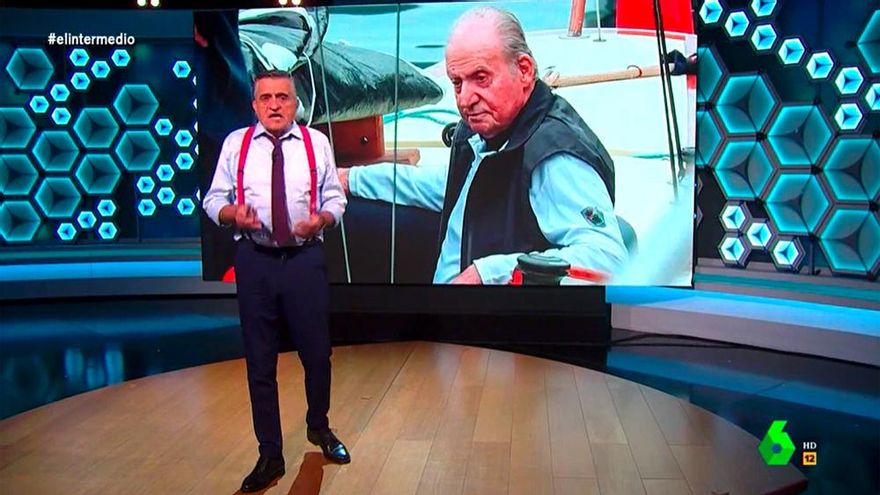 El Gran Wyoming critica defender como "asunto privado" el regreso del rey emérito a España