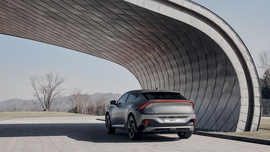El EV6 anticipa el diseño de los futuros modelos de Kia.