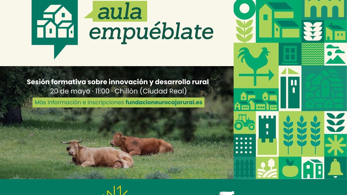 Fundación Eurocaja Rural promueve la formación en el medio rural con 'Aula Empuéblate'