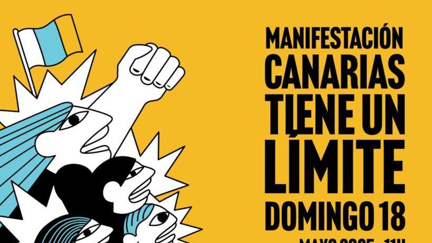 The new protests against the Canarian massification already have date: '' Our demands have fallen into deaf ears' ''
