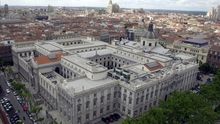 Vista aérea del Tribunal Supremo.