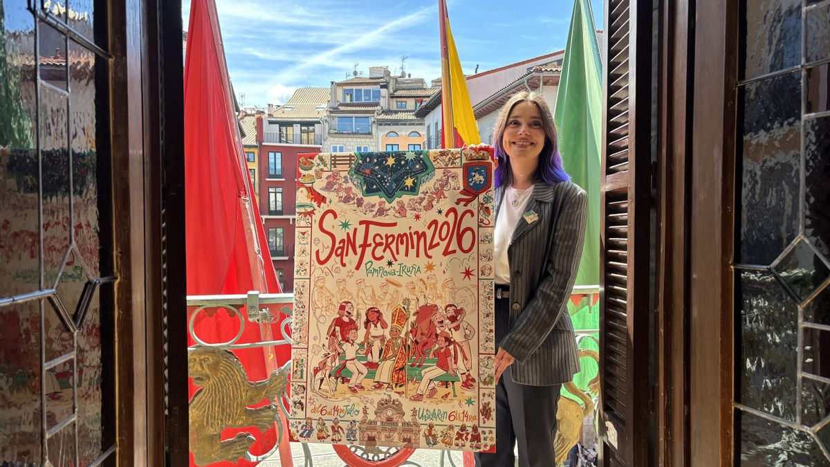 Una cuadrilla de Pamplona acompañada del santo y un toro anunciará de las fiestas de San Fermín 2026