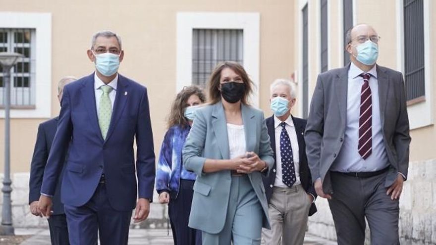 Dos Santos / ICAL . La consejera de Educación, Rocío Lucas, presenta el curso escolar 2021-2022