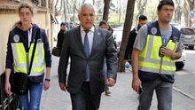 El presidente de Ausbanc, Luis Pineda, el día de su detención