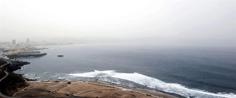 Foto Calima en Las Palmas de Gran Canaria. Foto: Elvira Urquijo