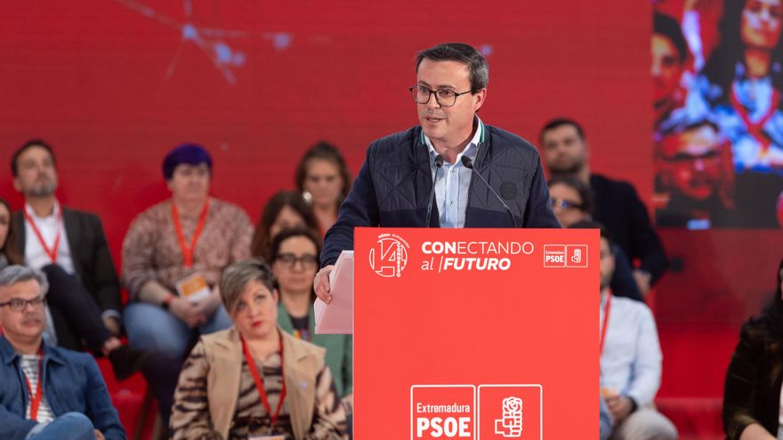 El nuevo líder del PSOE de Extremadura: de adalid del municipalismo al cuerpo a cuerpo con Guardiola