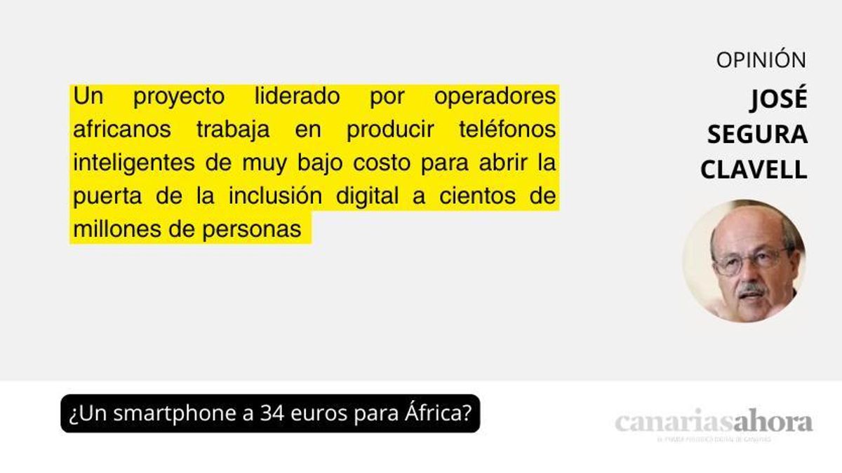 ¿Un smartphone a 34 euros para África?