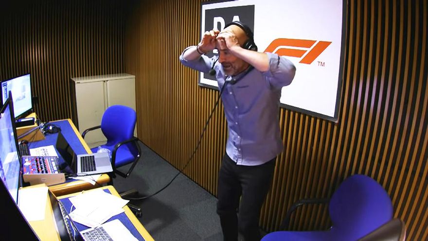 DAZN muestra cómo vivió Antonio Lobato el final del Mundial de Fórmula 1