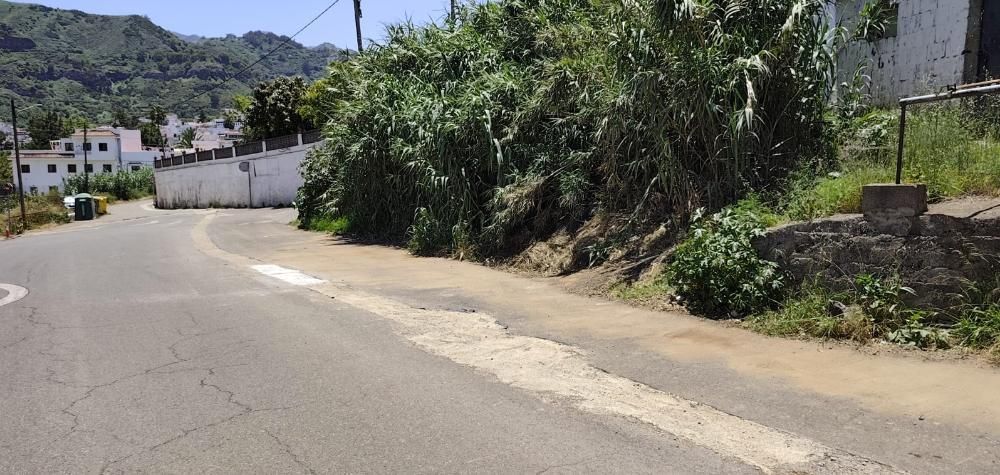 Obras realizadas por e-distribución en Teror.