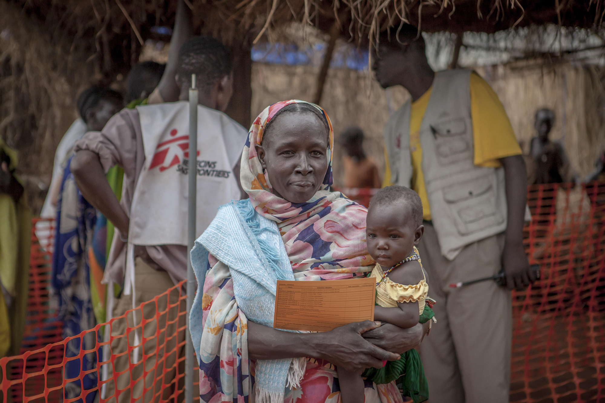 Vacunación en Yida, Sudán del Sur. Foto 12 © Yann Libessart/MSF