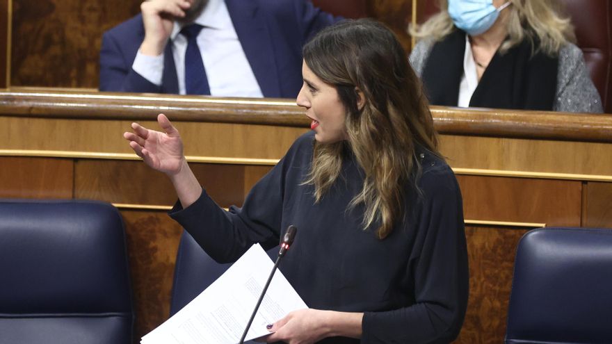 La ministra de Igualdad, Irene Montero.