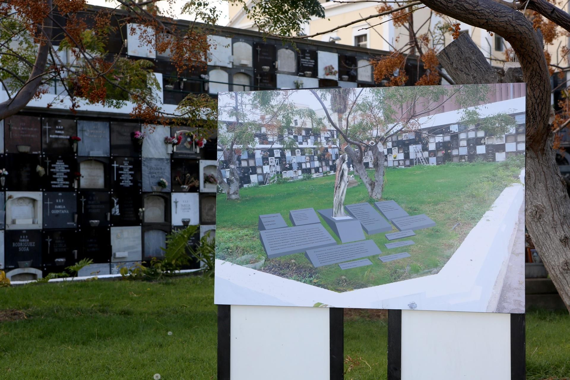 Proyecto del monumento que homenajeará a las víctimas del franquismo (ALEJANDRO RAMOS)