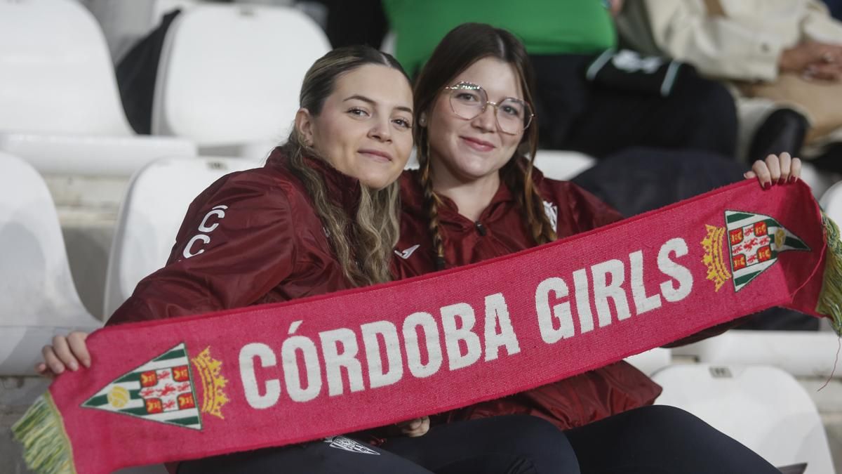 Grada Blanquiverde del Córdoba CF - RC Deportivo