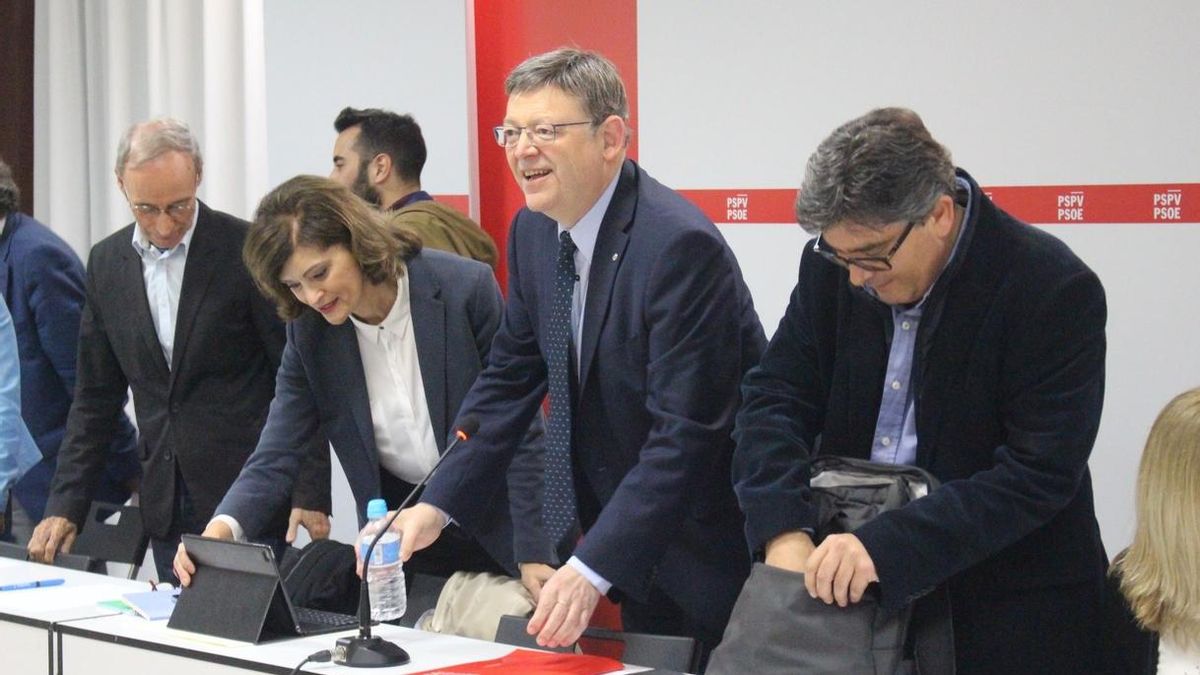 La Ejecutiva del PSPV acuerda negociar con Compromís y Podemos un 'Acord Valencià' para el Senado