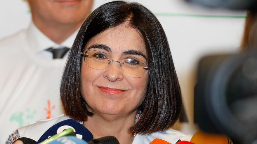 En la imagen de archivo, la ministra de Sanidad, Carolina Darias.