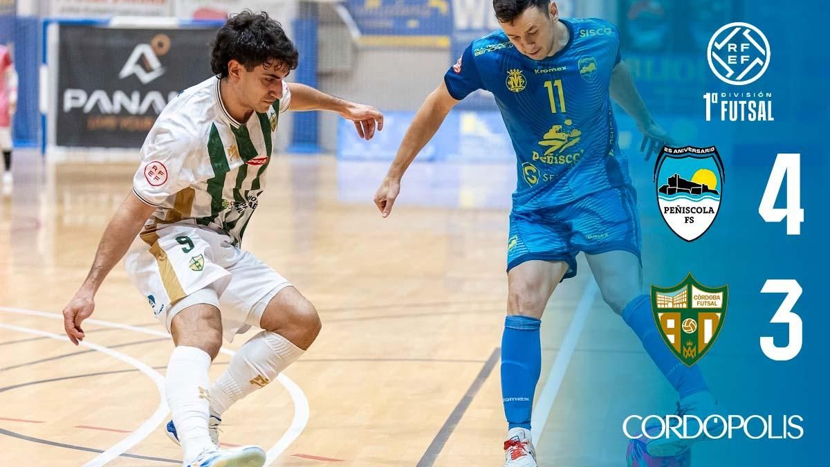 Marcador Peñíscola - Córdoba Futsal