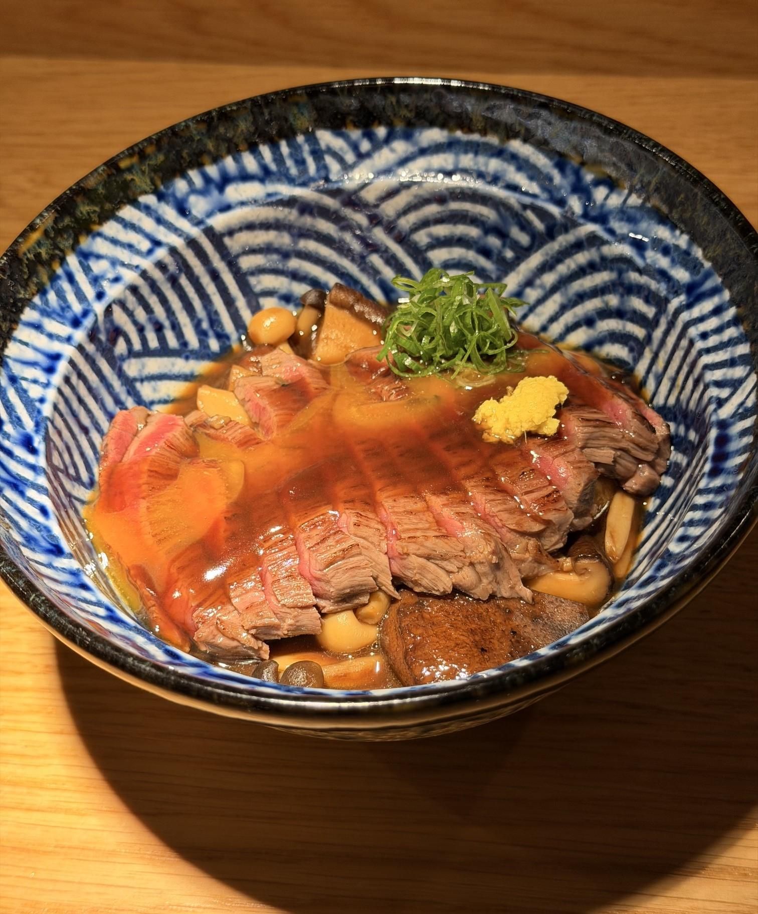 Sukiyaki de Wagyu.