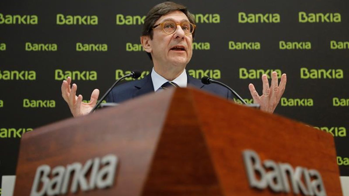 El presidente de Bankia, José Ignacio Goirigolzarri