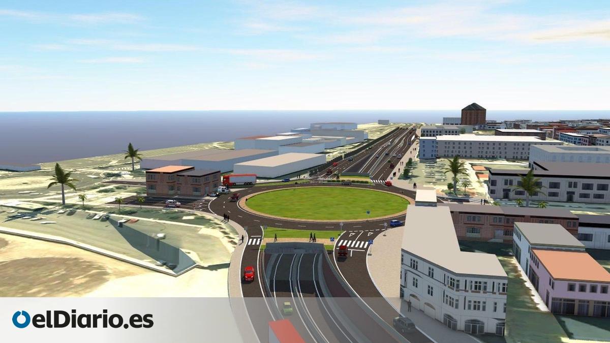 Nuevos desvíos de tráfico por las obras en la glorieta de Belén María