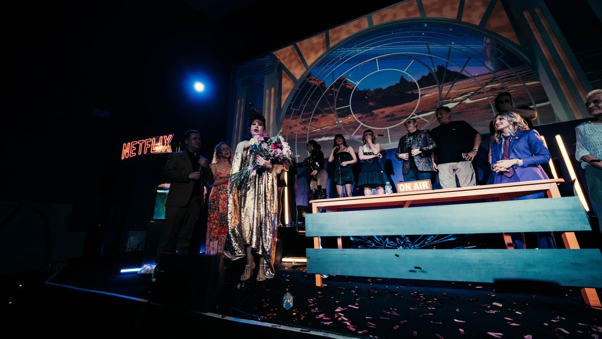 Yurena en la presentación de 'Superestar'