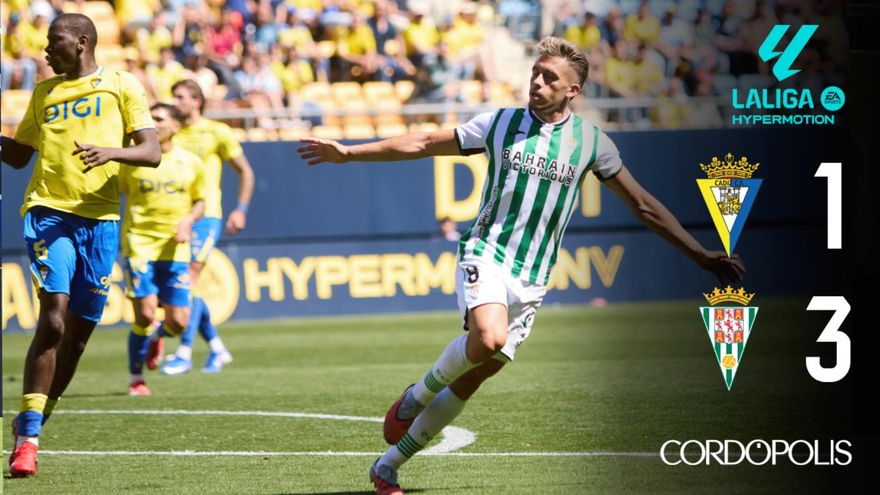 Sábado de Pasión, sufrimiento y resurrección del Córdoba CF en Cádiz